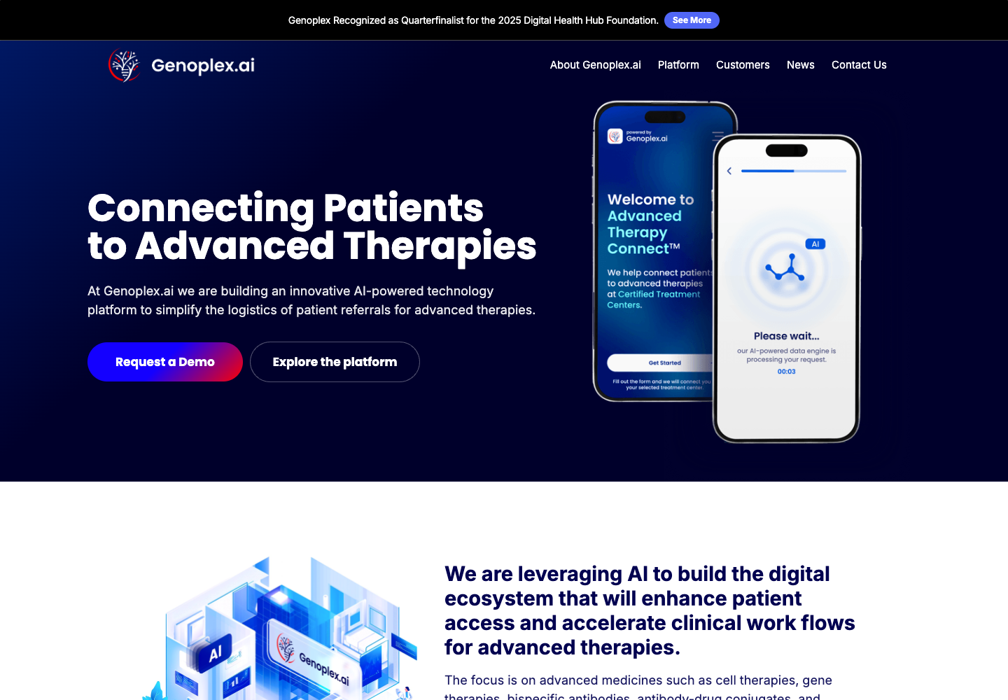 Genoplex website